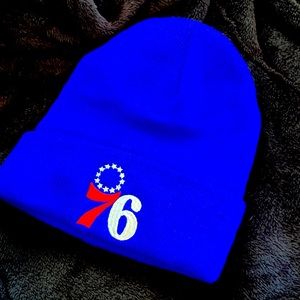 76ers winter hat never used